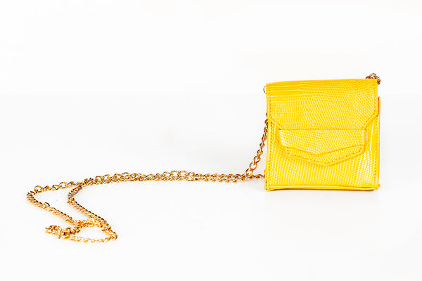 Snakes in the grass chain crossover purse